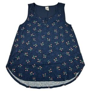 AKEMI + KIN Anthropologie Mia Mixed Media Floral‎ Tank